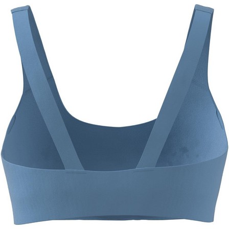 Women All Me Luxe Medium-Support Bra, Blue, A701_ONE, large image number 0