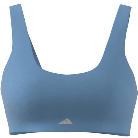 Women All Me Luxe Medium-Support Bra, Blue, A701_ONE, large image number 2