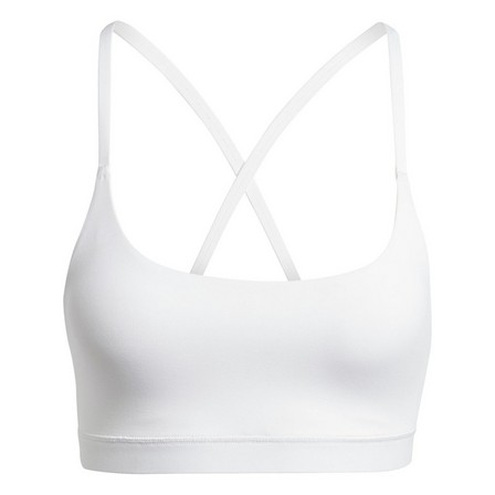 Women All Me Light Support Bra, White, A701_ONE, large image number 2