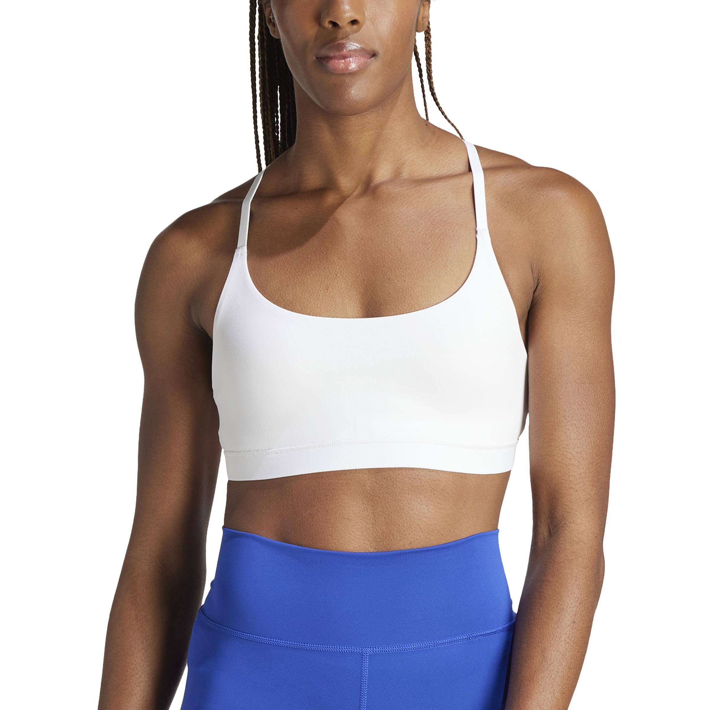 All Me Light Support Bra, White, A701_ONE, large image number 3
