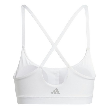 Women All Me Light Support Bra, White, A701_ONE, large image number 4