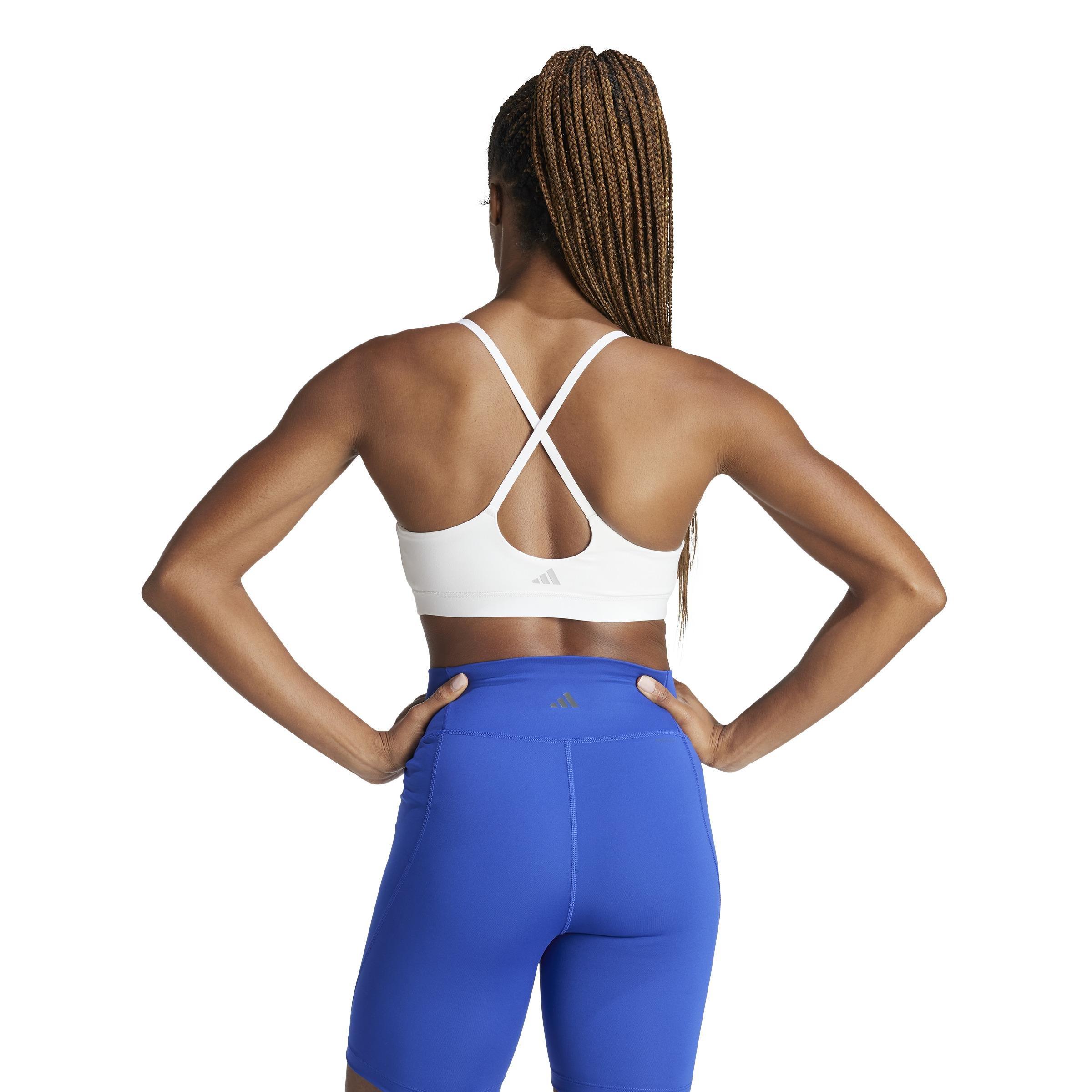 All Me Light Support Bra, White, A701_ONE, large image number 5