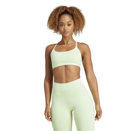 Women All Me Light Support Bra, Green, A701_ONE, large image number 0