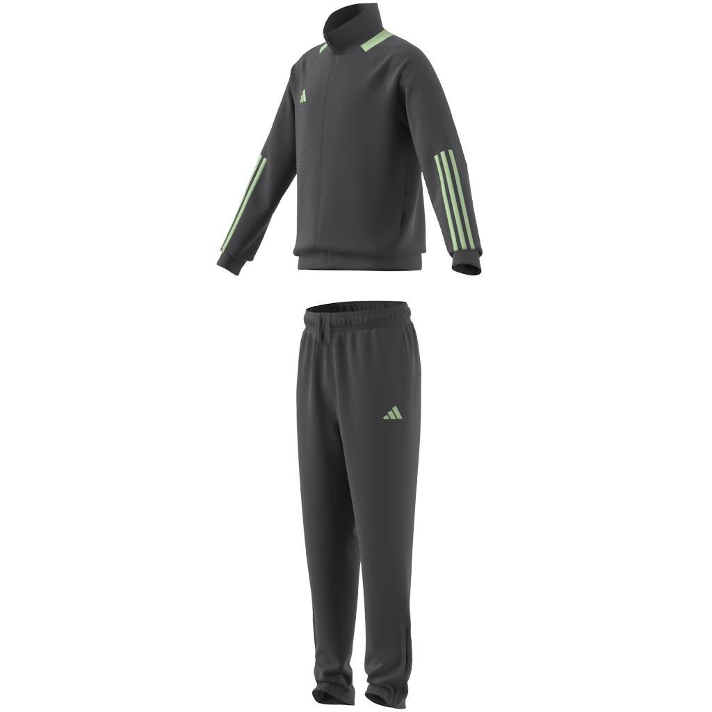 Kids Boys Sereno Tracksuit Kids, Grey, A701_ONE, large image number 0