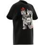 Kids Boys Messi Football Graphic T-Shirt, Black, A701_ONE, thumbnail image number 1