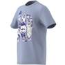 Kids Boys Messi Football Graphic T-Shirt, Blue, A701_ONE, thumbnail image number 7