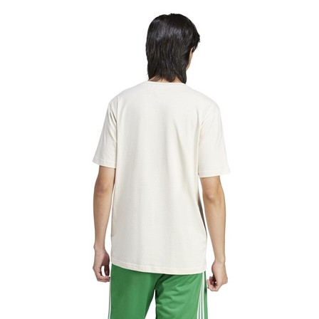 Men Adicolor Trefoil T-Shirt, White, A701_ONE, large image number 5