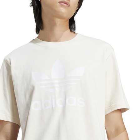Men Adicolor Trefoil T-Shirt, White, A701_ONE, large image number 7