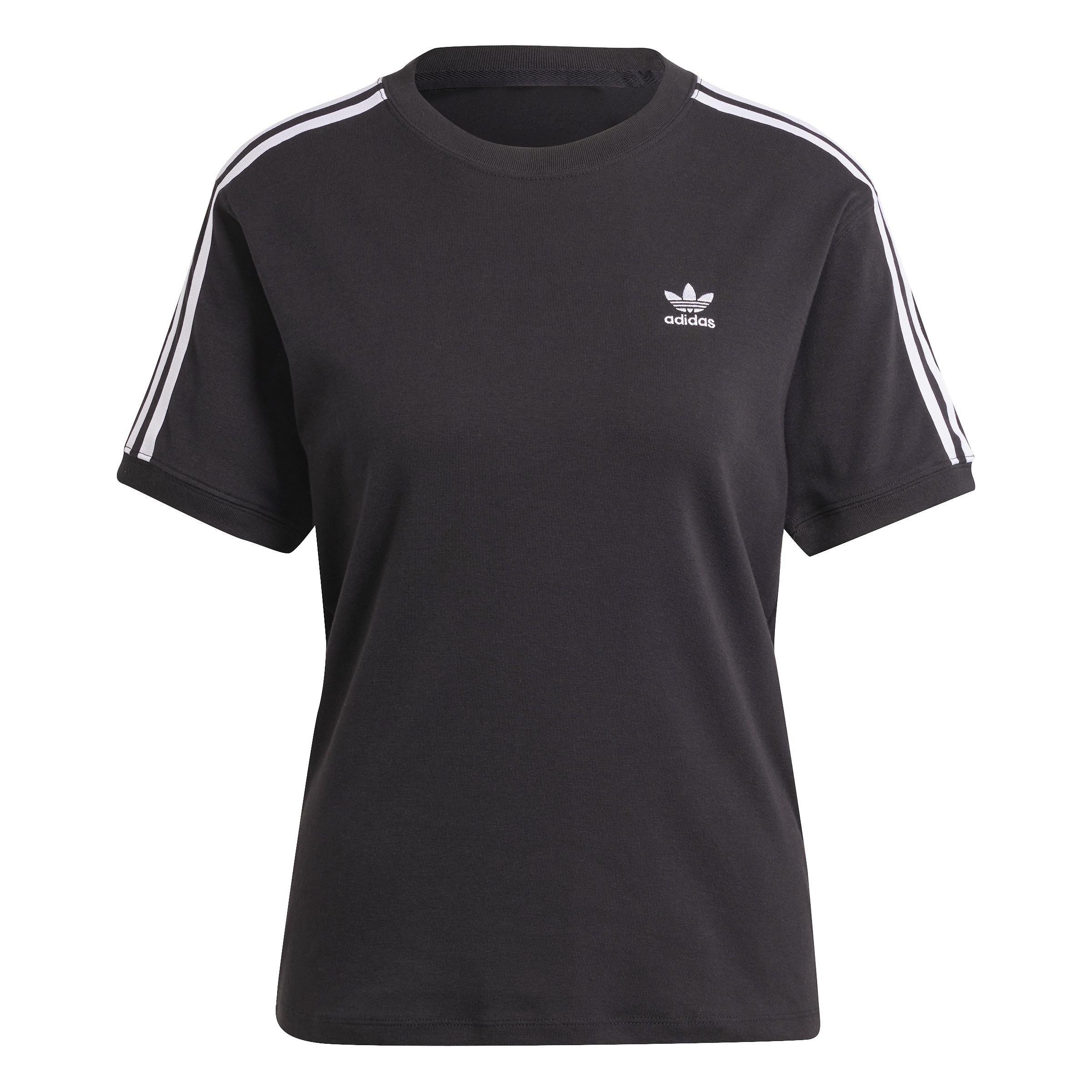 3-Stripes T-Shirt, Black, A701_ONE, large image number 0