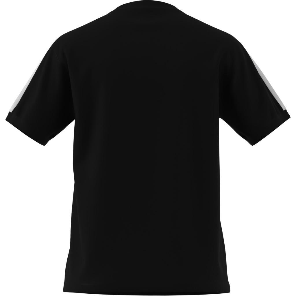 3-Stripes T-Shirt, Black, A701_ONE, large image number 8