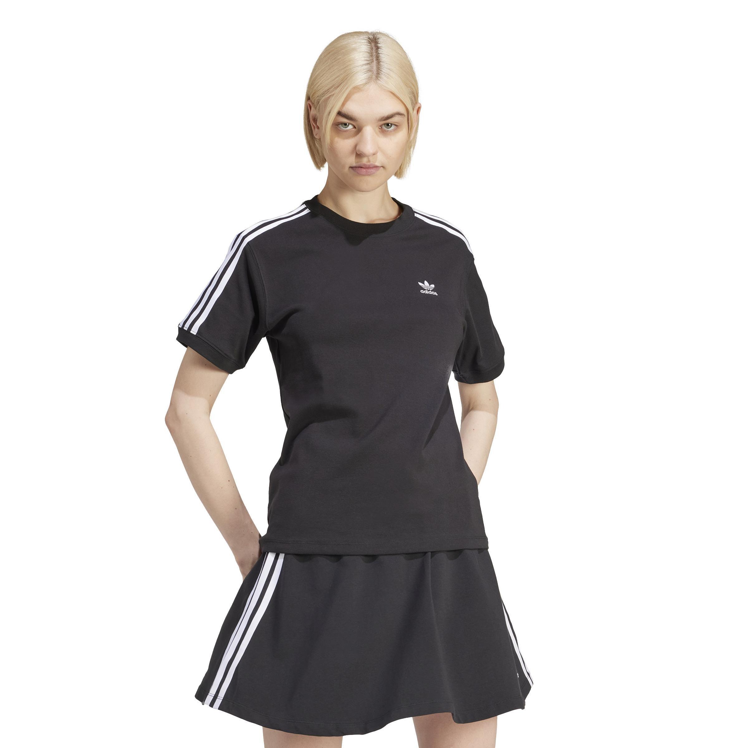 3-Stripes T-Shirt, Black, , large image number 10