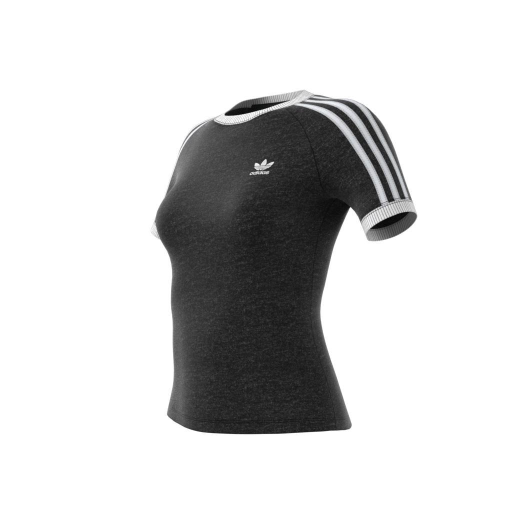 Women 3-Stripes Slim Raglan T-Shirt, Black, A701_ONE, large image number 9