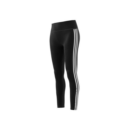Women 3-Stripes Leggings, Black, A701_ONE, large image number 10