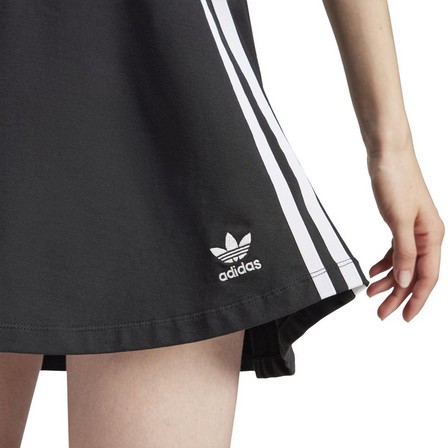 Women 3-Stripes Skirt, Black, A701_ONE, large image number 3