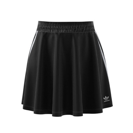 Women 3-Stripes Skirt, Black, A701_ONE, large image number 8