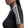 Women 3-Stripes Baby T-Shirt, Black, A701_ONE, thumbnail image number 6