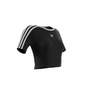 Women 3-Stripes Baby T-Shirt, Black, A701_ONE, thumbnail image number 7