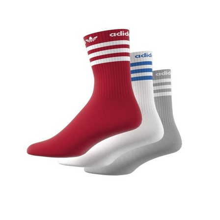Unisex Crew Socks - Set Of 3, Multicolour, A701_ONE, large image number 3