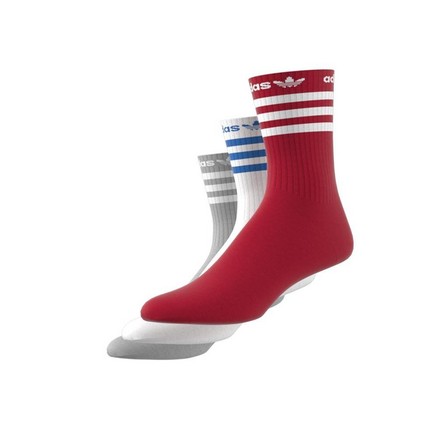 Unisex Crew Socks - Set Of 3, Multicolour, A701_ONE, large image number 4