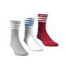 Unisex Crew Socks - Set Of 3, Multicolour, A701_ONE, thumbnail image number 5