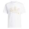 Men Grow Stacked Trefoil T-Shirt, White, A701_ONE, thumbnail image number 4