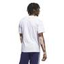 Men Grow Stacked Trefoil T-Shirt, White, A701_ONE, thumbnail image number 5