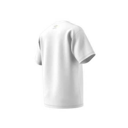Men Grow Stacked Trefoil T-Shirt, White, A701_ONE, large image number 9