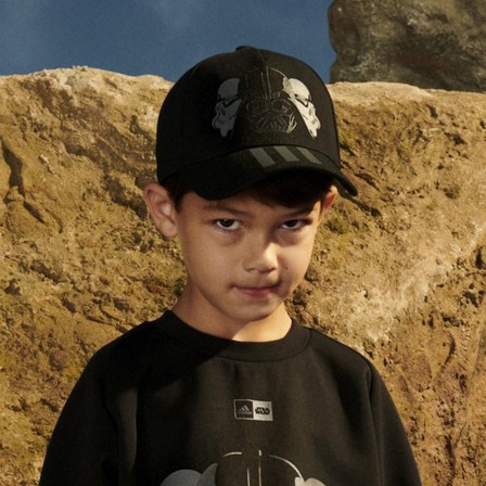 Kids Boys Star Wars Cap, Black, A701_ONE, large image number 6