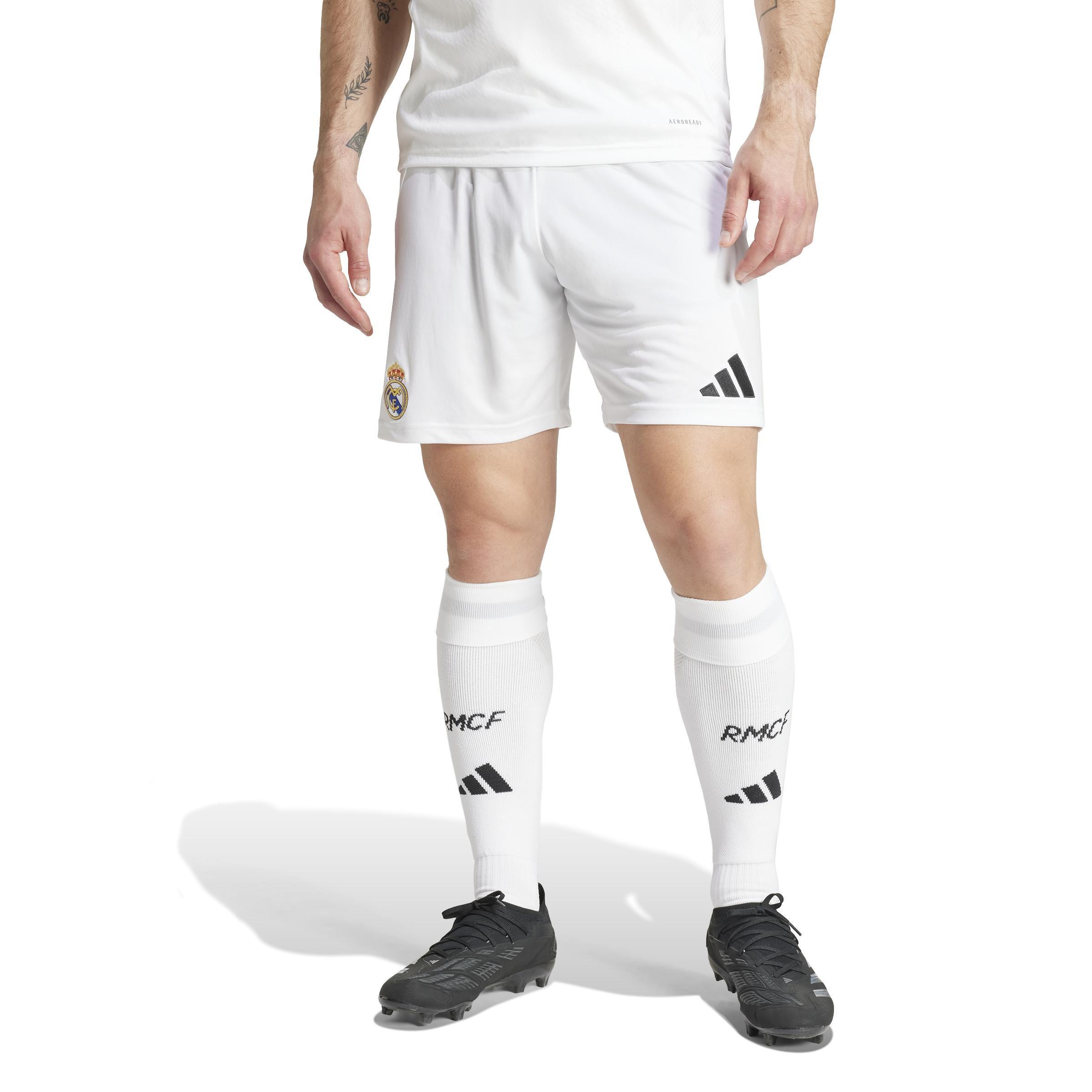 Real Madrid 24/25 Home Shorts, White, A701_ONE, large image number 7