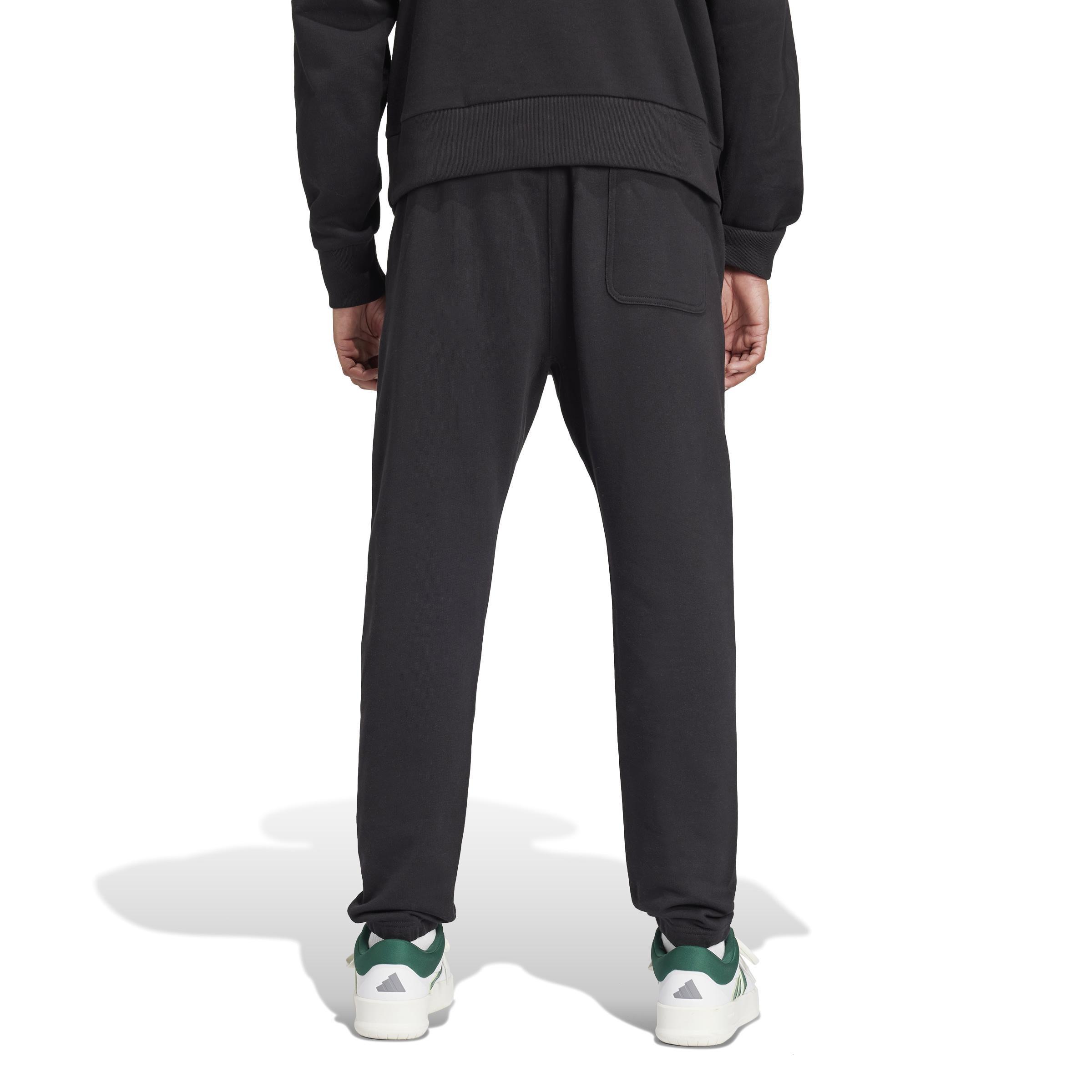 Men All Szn French Terry Regular Tapered Joggers, Black, A701_ONE, large image number 2