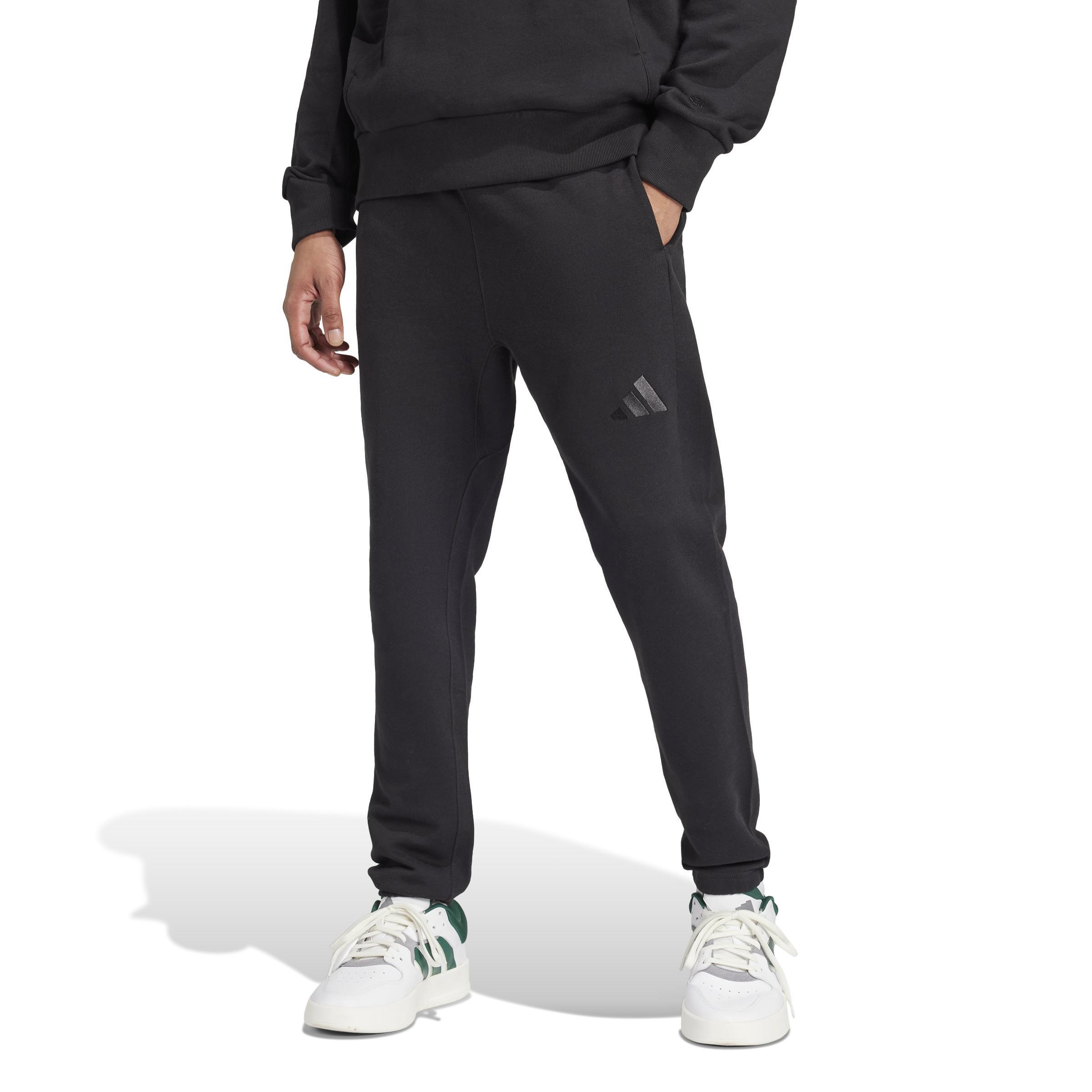 Men All Szn French Terry Regular Tapered Joggers, Black, A701_ONE, large image number 6