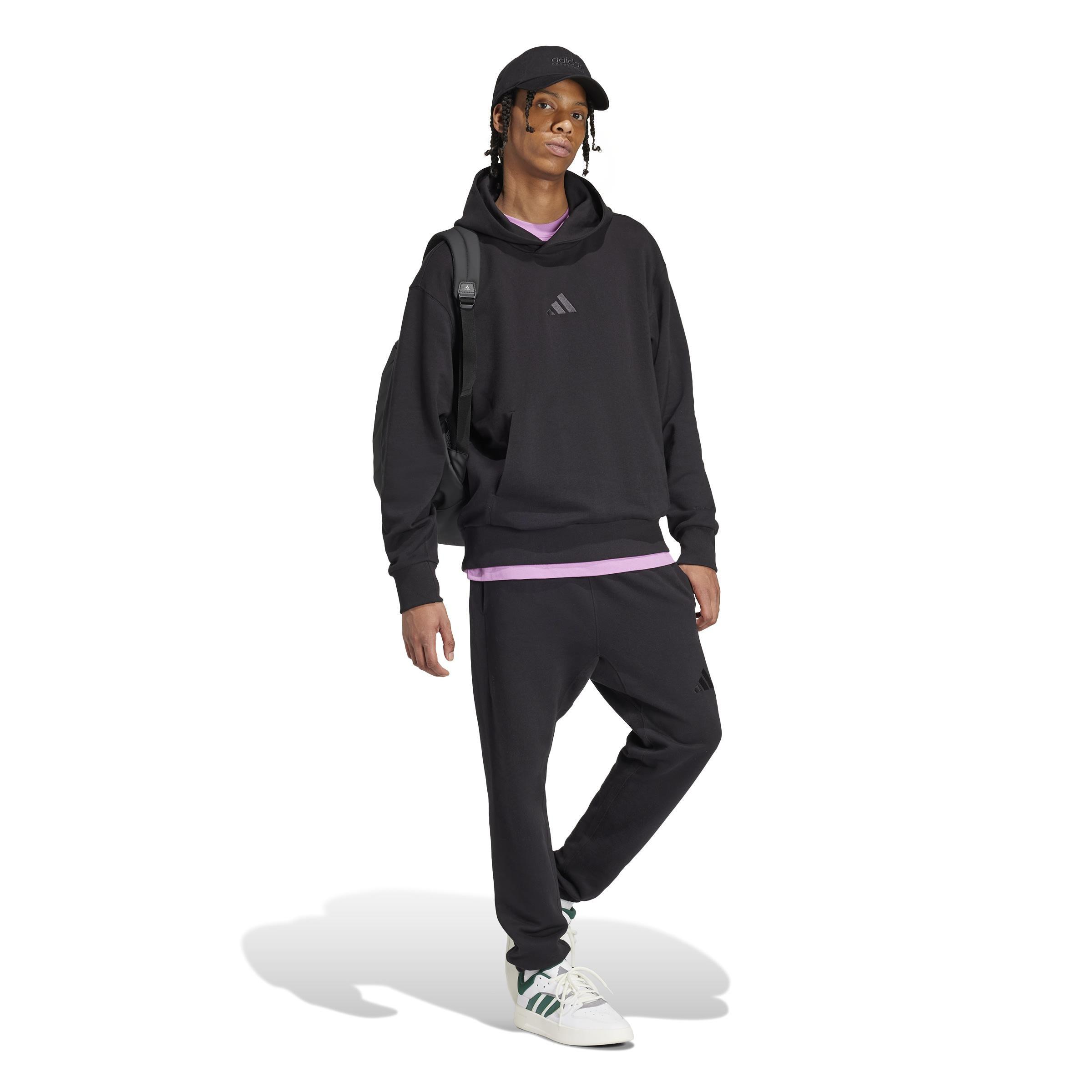 ALL SZN French Terry Regular Tapered Joggers, Black, , large image number 9