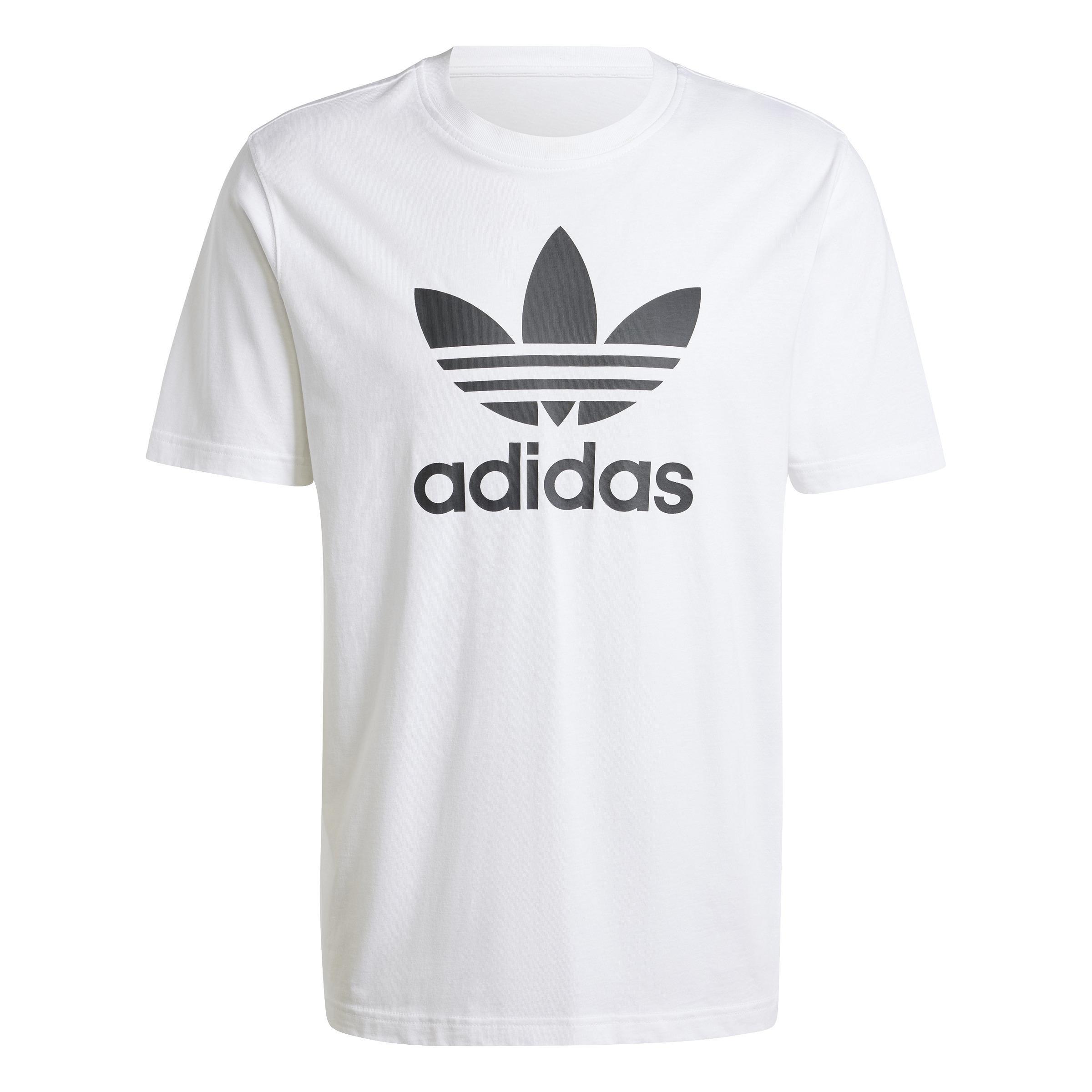 Men Adicolor Trefoil T-Shirt, White, A701_ONE, large image number 2