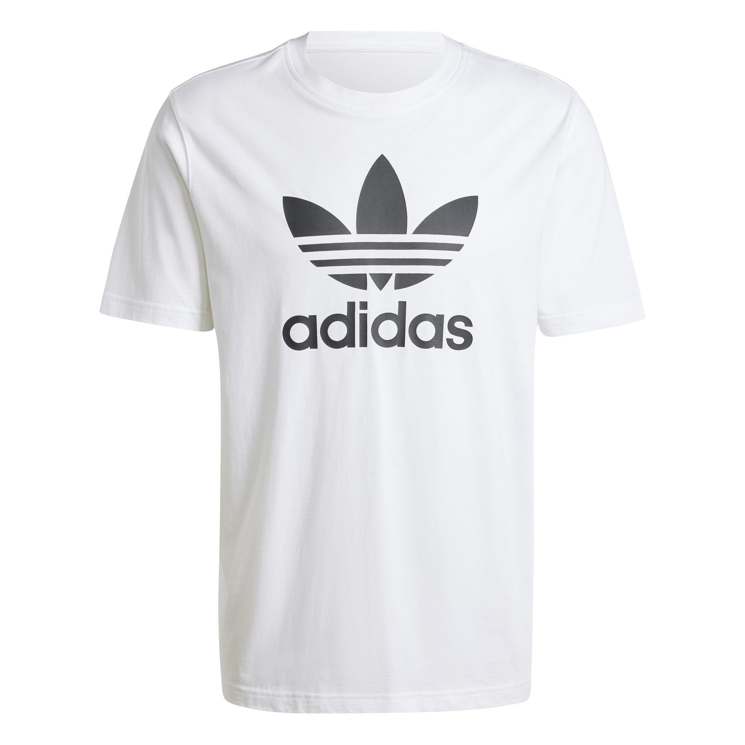 Adicolor Trefoil T-Shirt, White, , large image number 3
