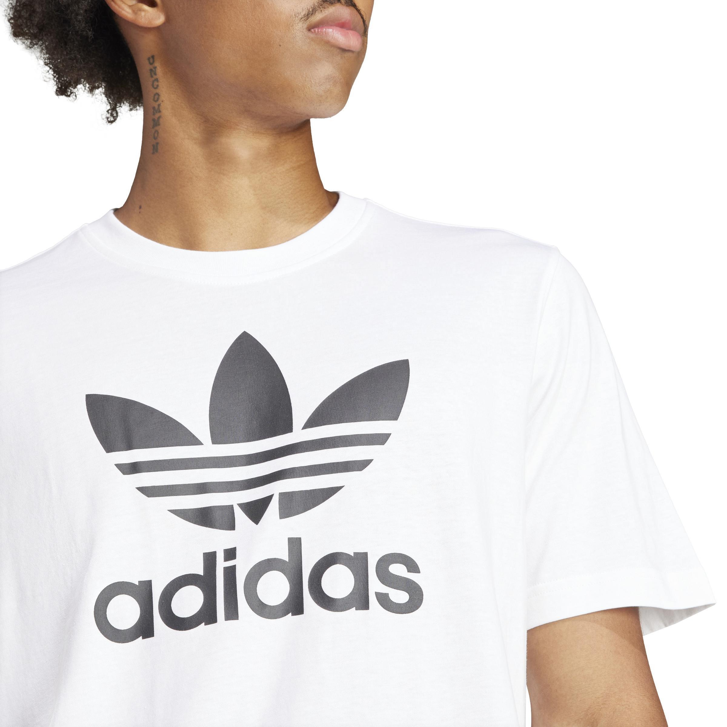 Adicolor Trefoil T-Shirt, White, , large image number 6