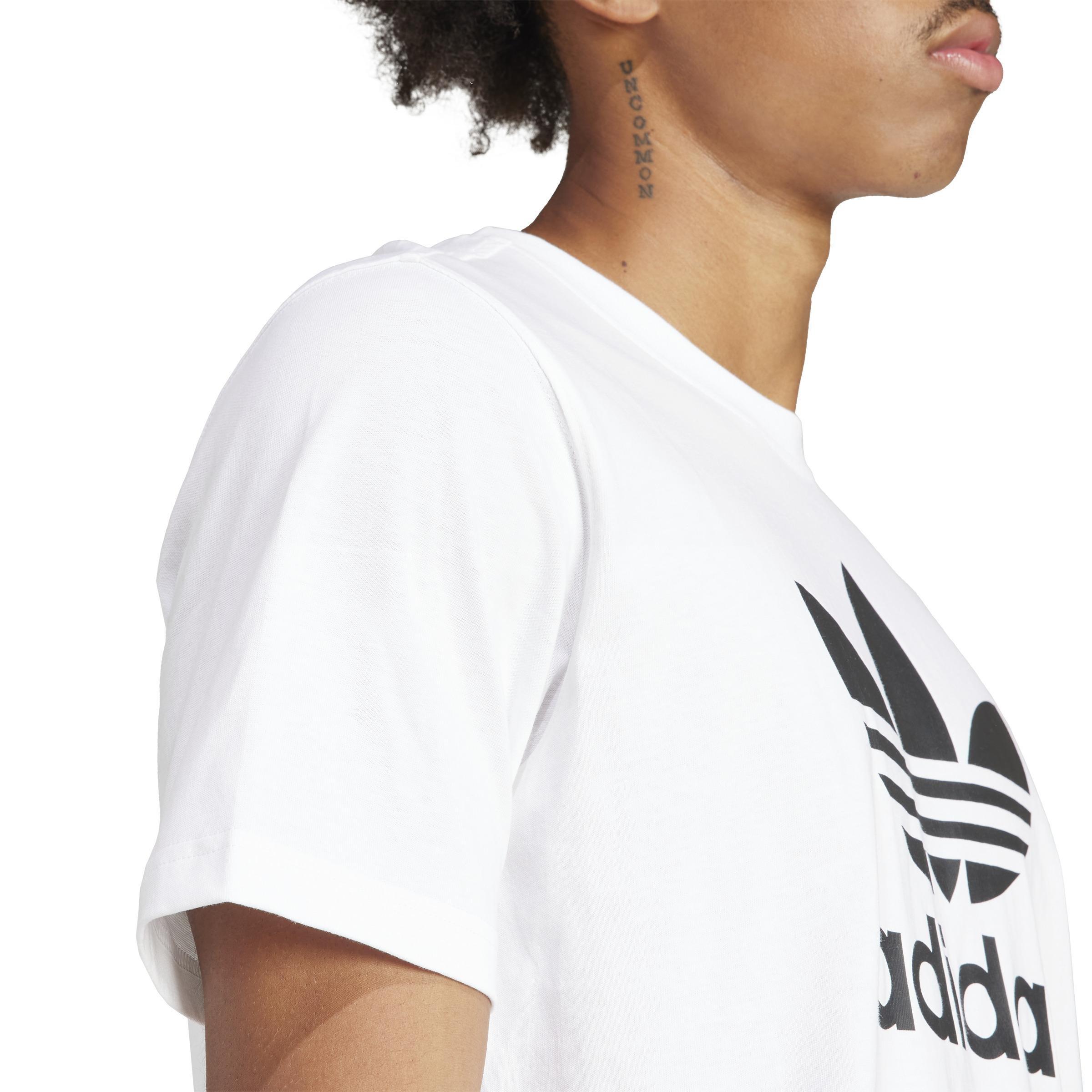 Adicolor Trefoil T-Shirt, White, , large image number 7