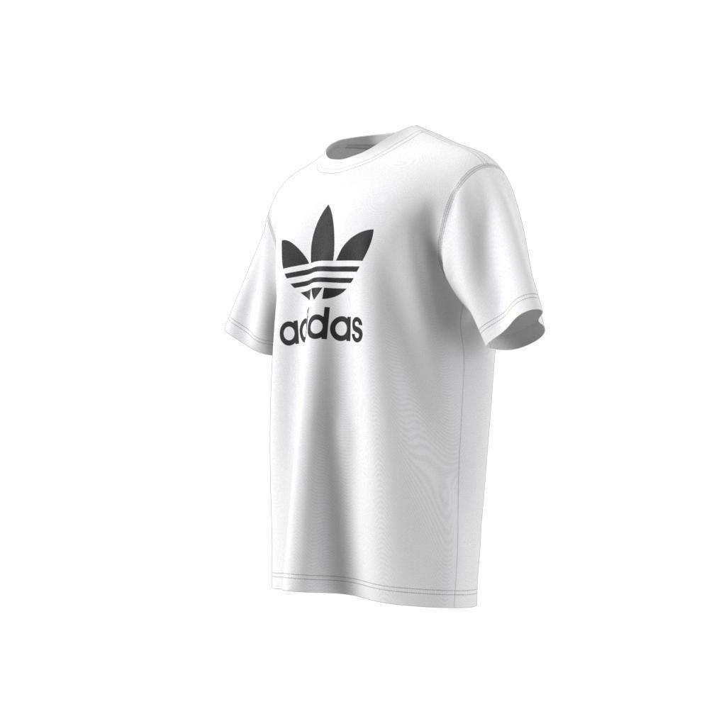 Men Adicolor Trefoil T-Shirt, White, A701_ONE, large image number 8