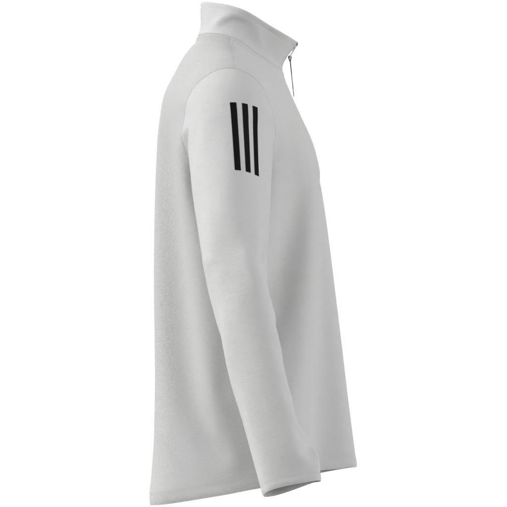 Own the Run Half-Zip Track Top, White, A701_ONE, large image number 7