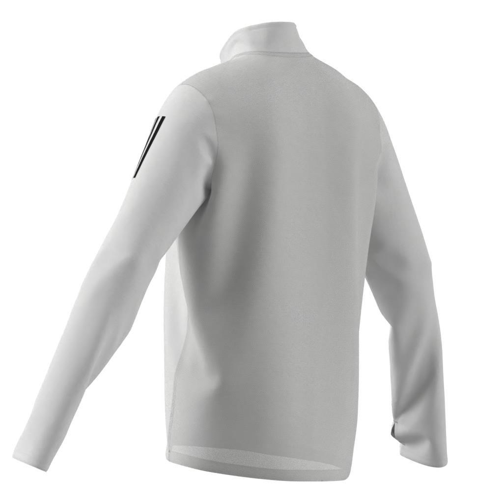 Own the Run Half-Zip Track Top, White, A701_ONE, large image number 11