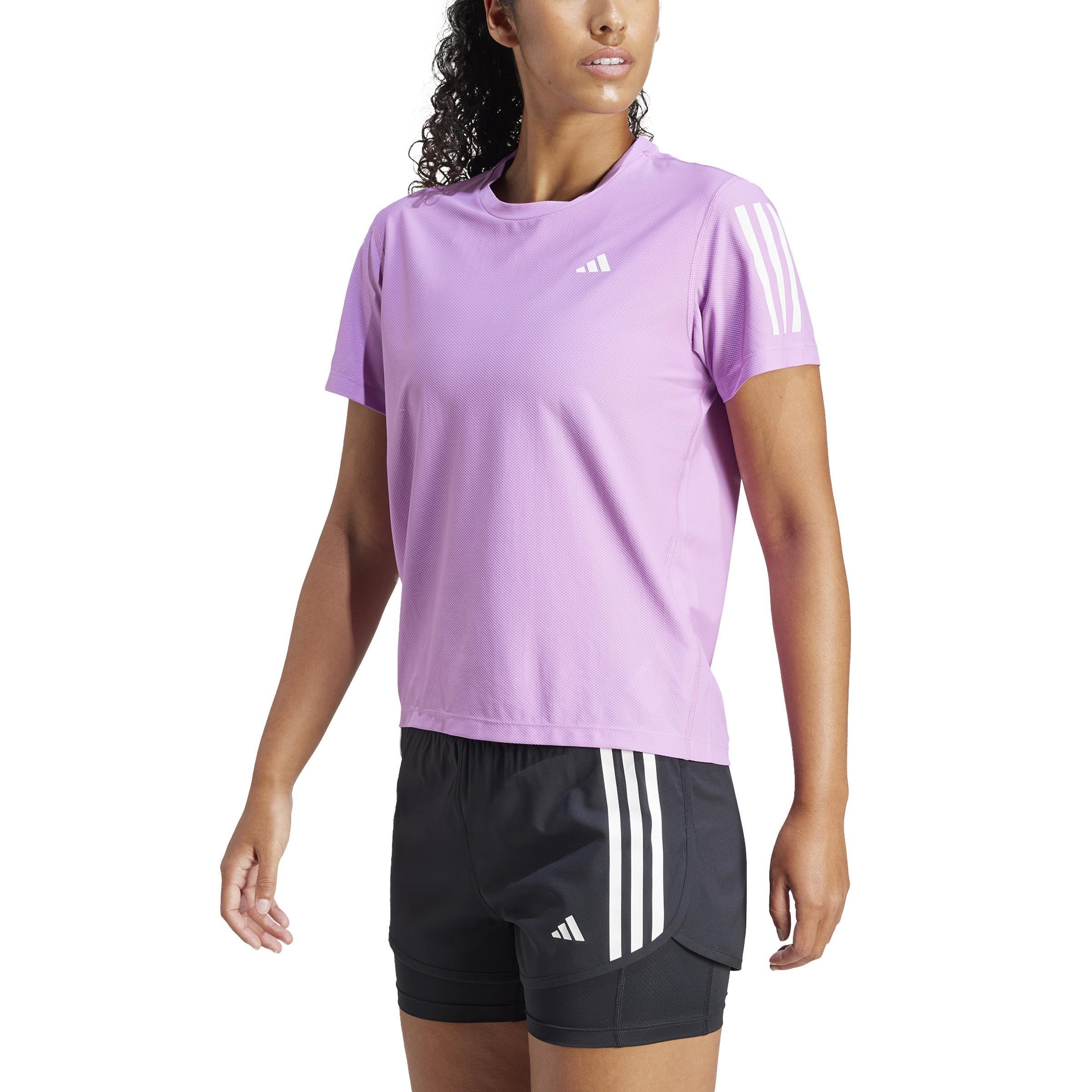 Own The Run T-Shirt, Purple, A701_ONE, large image number 2