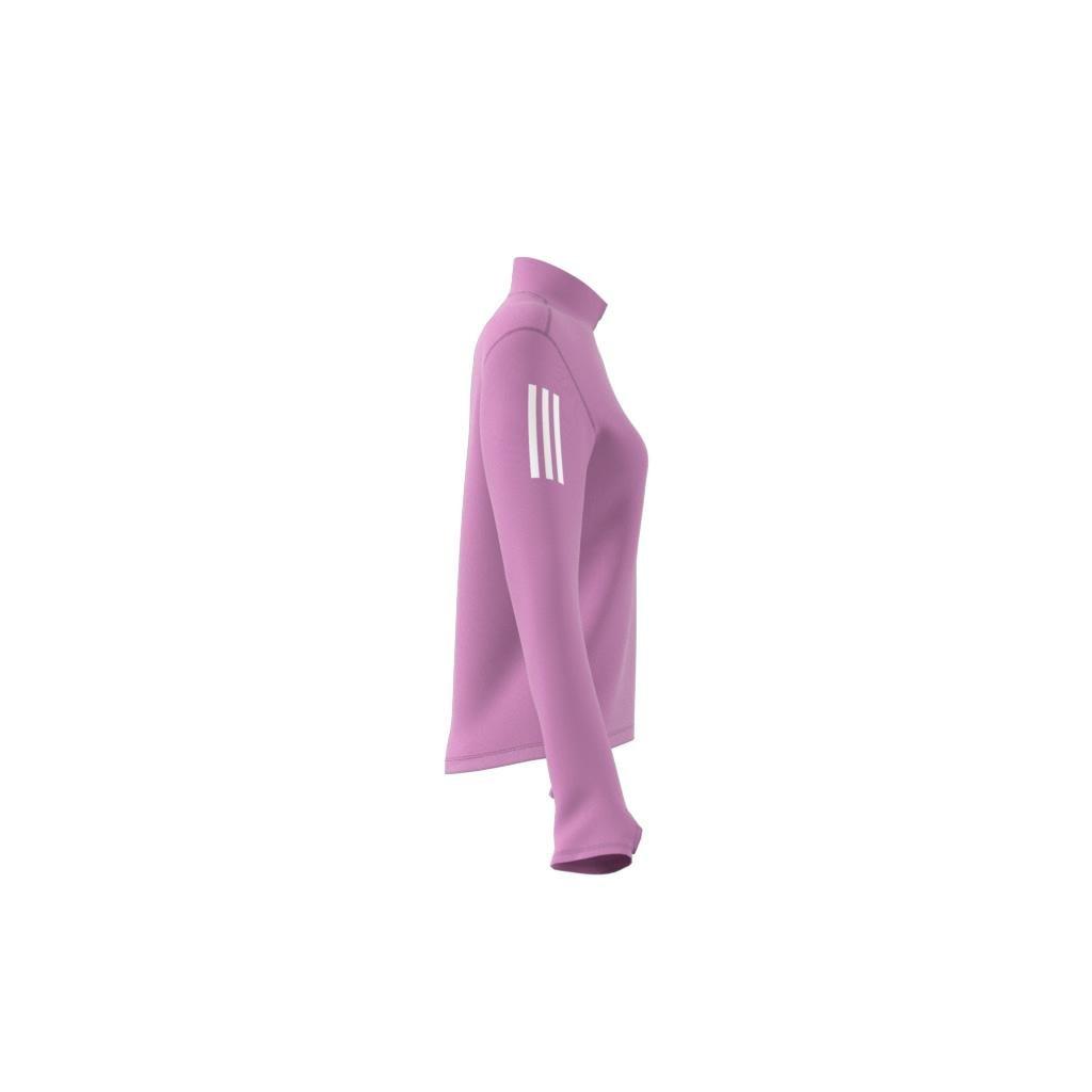 Own the Run Half-Zip Jacket, Purple, A701_ONE, large image number 9