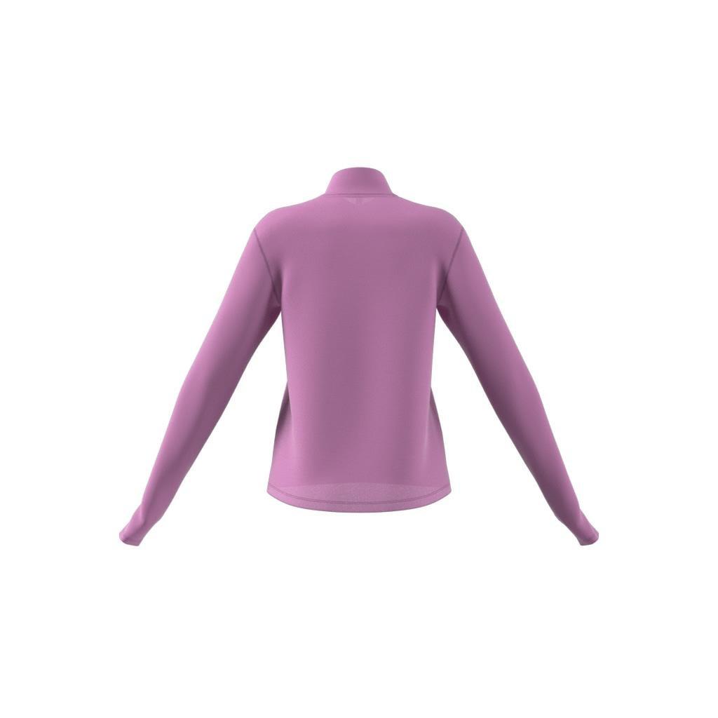 Own the Run Half-Zip Jacket, Purple, A701_ONE, large image number 14