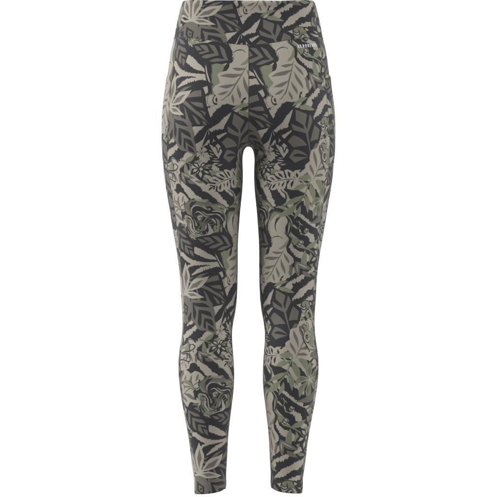 adidas Disney Lion King Leggings, Green, A701_ONE, large image number 7