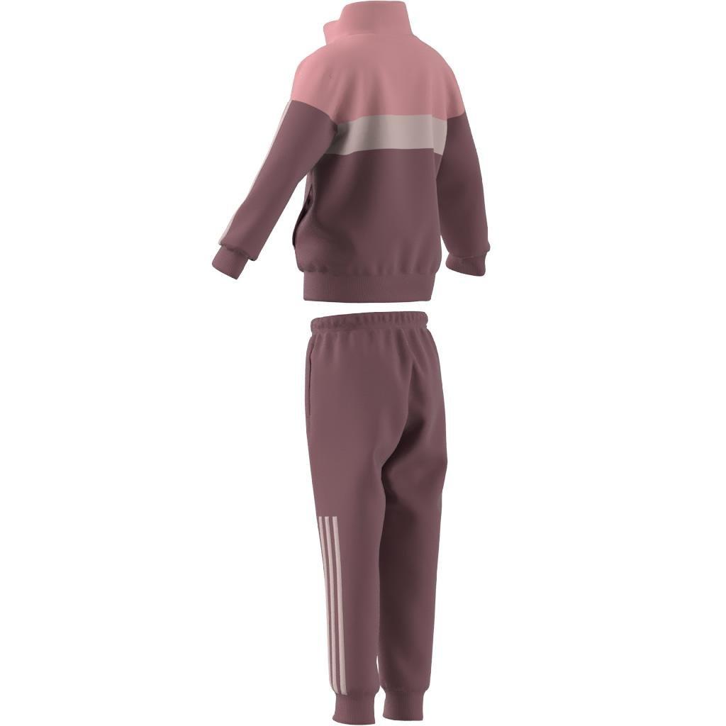 Tiberio 3-Stripes Colorblock Shiny Track Suit, Pink, A701_ONE, large image number 9