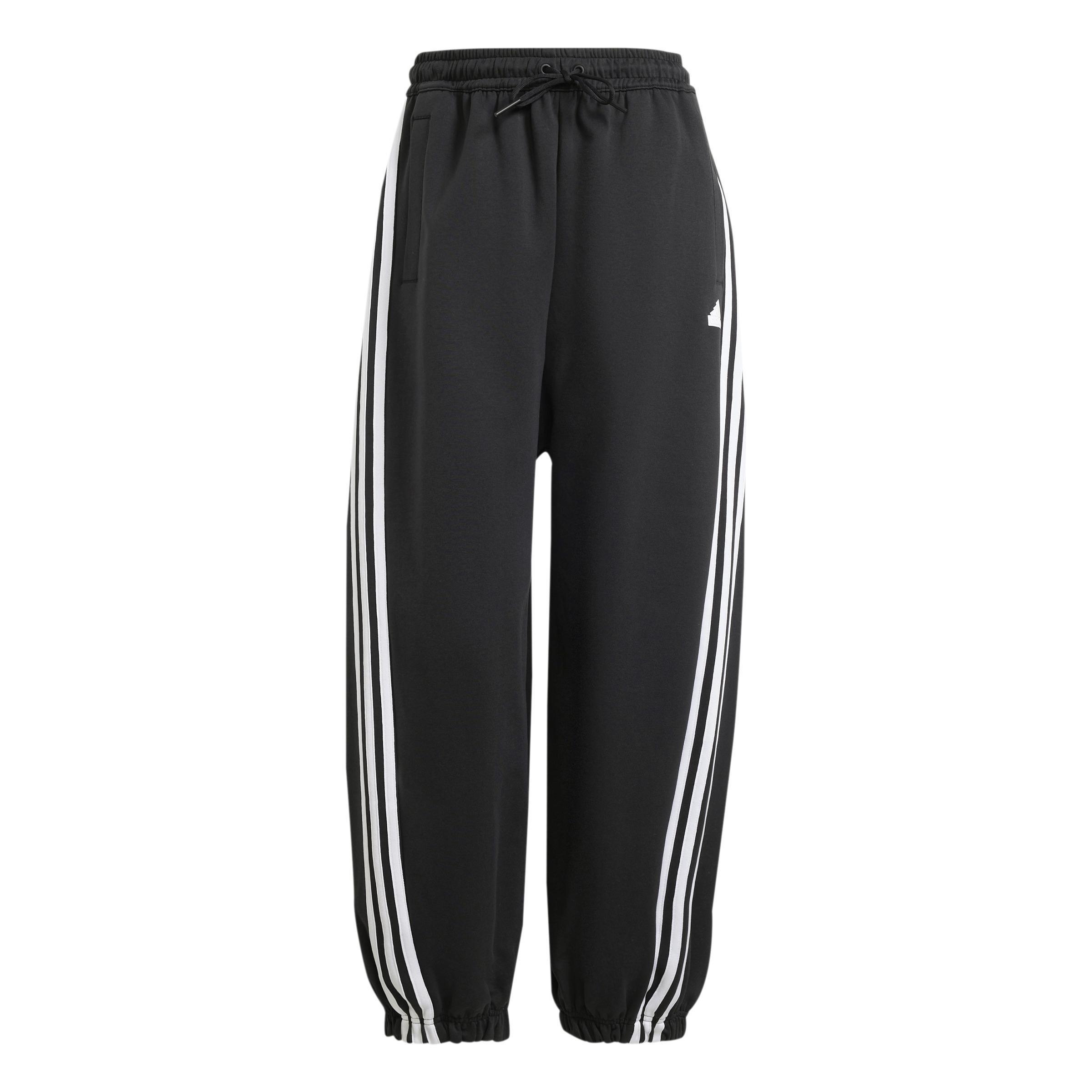 Future Icons 3-Stripes Parachute Joggers, Black, A701_ONE, large image number 0