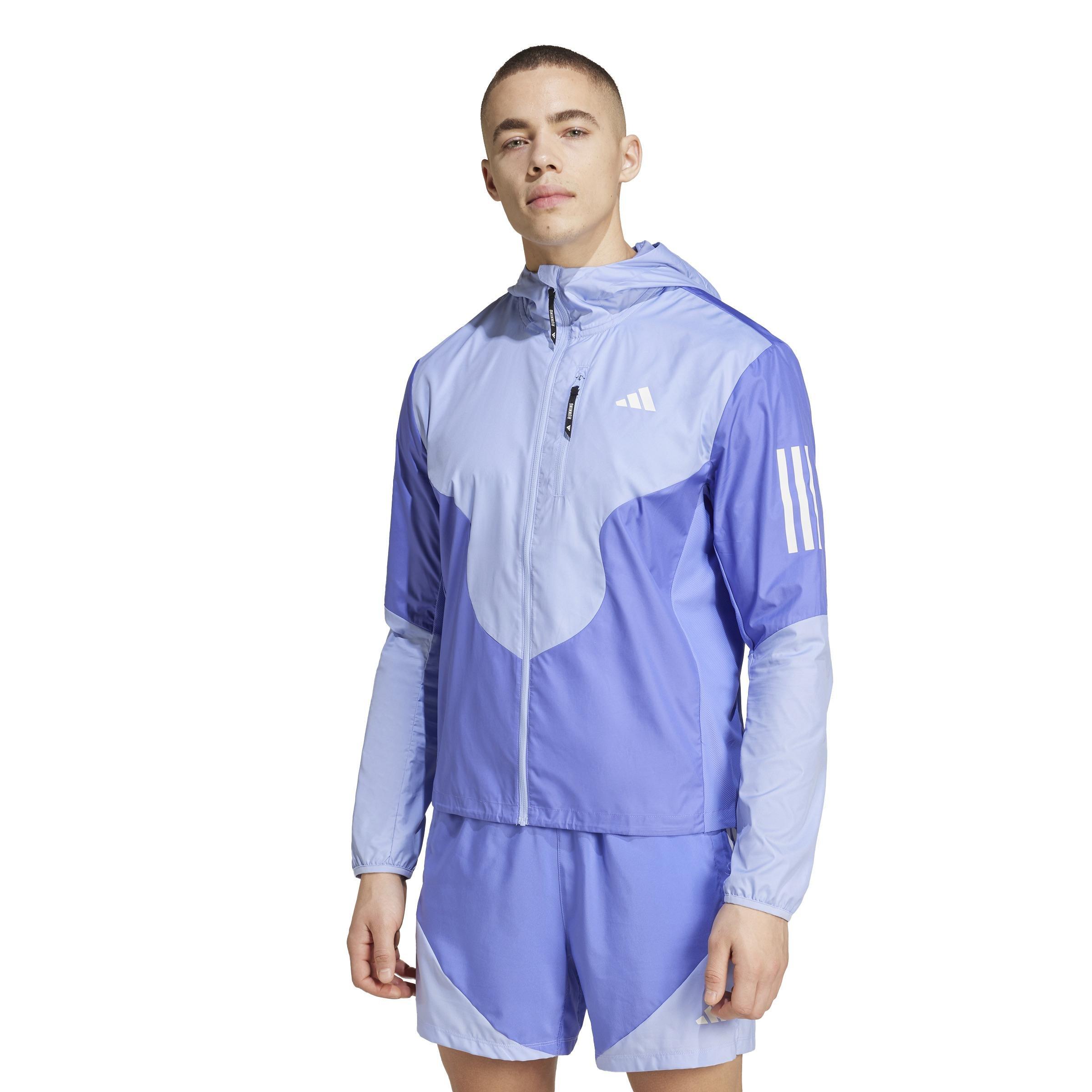 Own the Run AEROREADY Jacket, Blue, A701_ONE, large image number 7