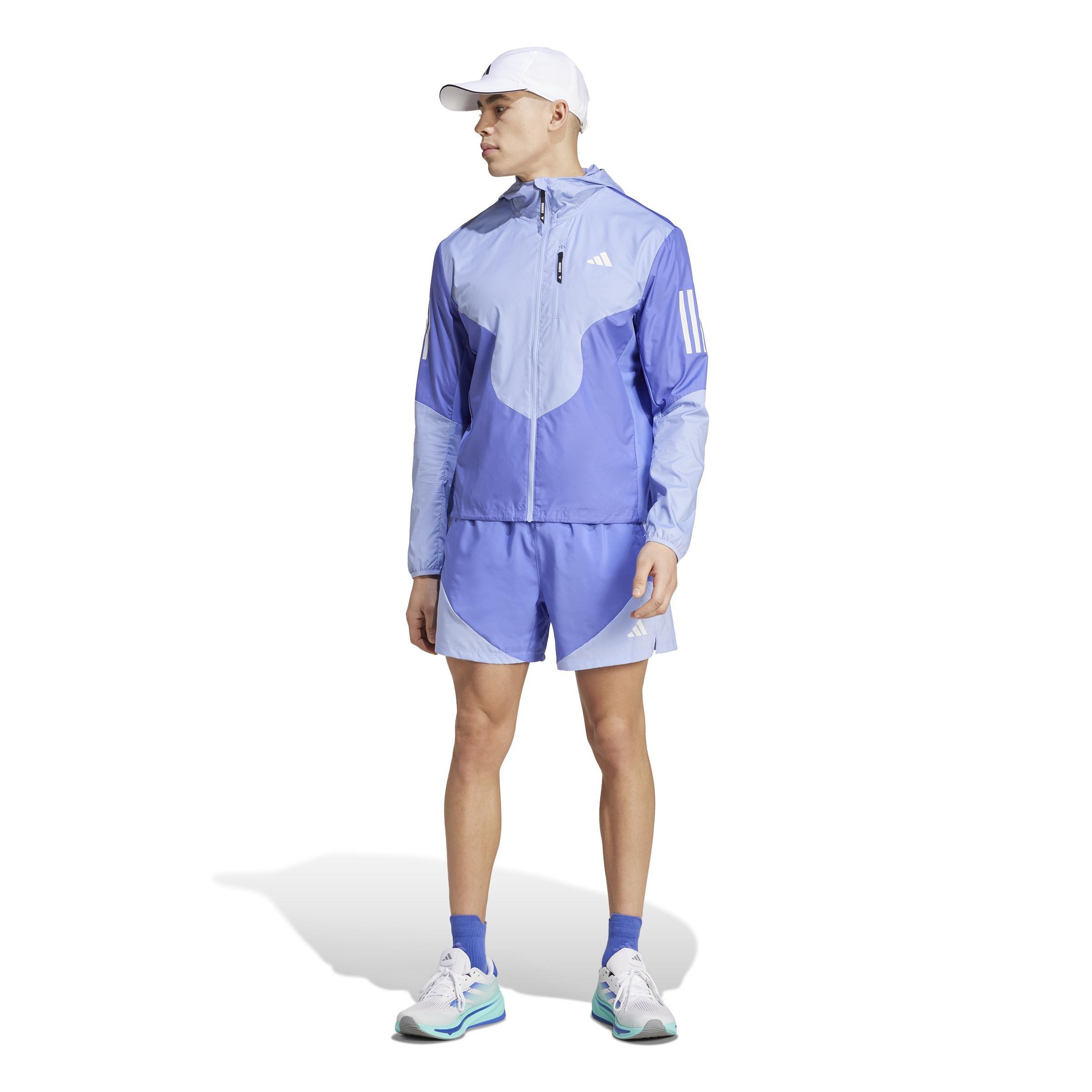 Own the Run AEROREADY Jacket, Blue, A701_ONE, large image number 8