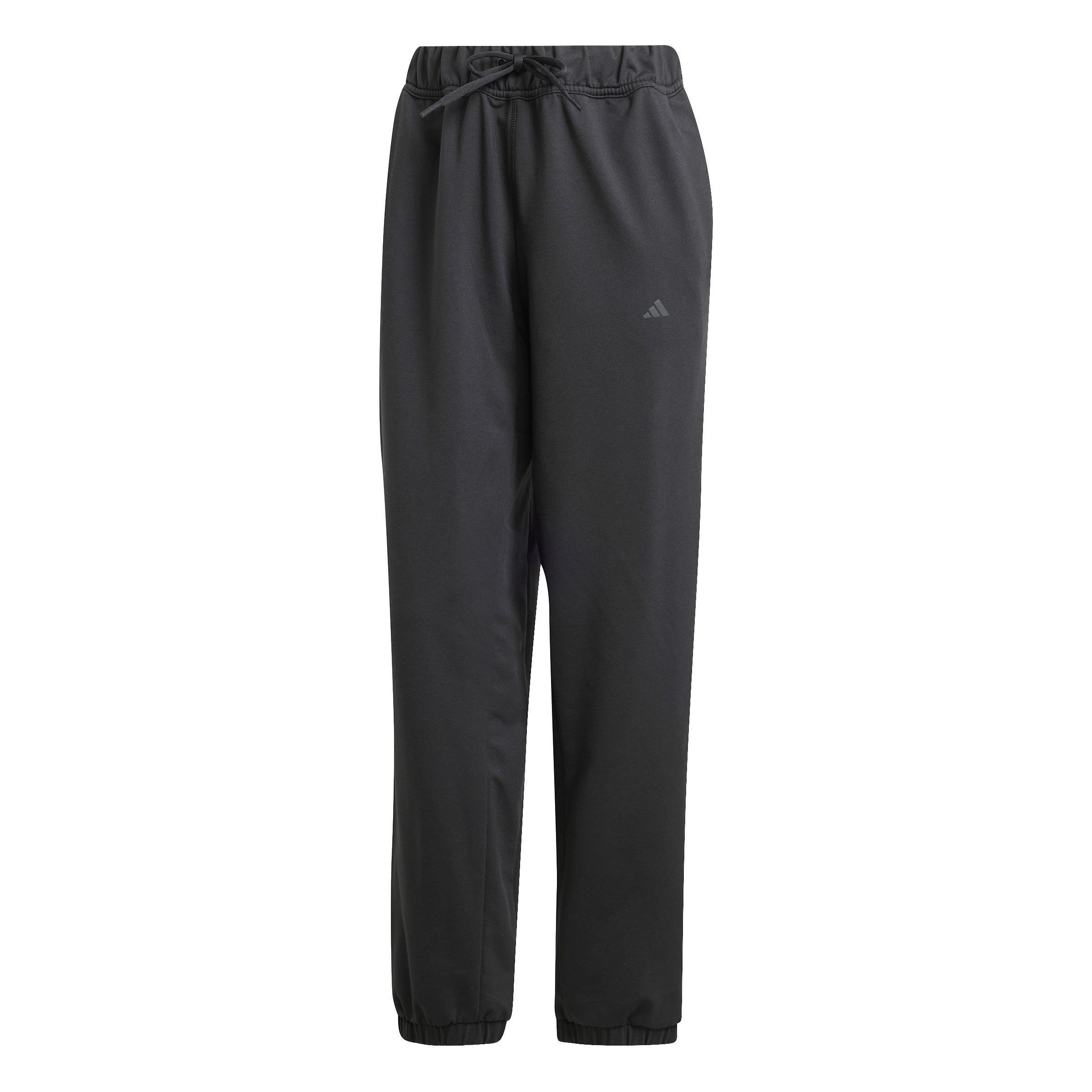 Power Loose Fit French Terry Joggers, Black, , large image number 0