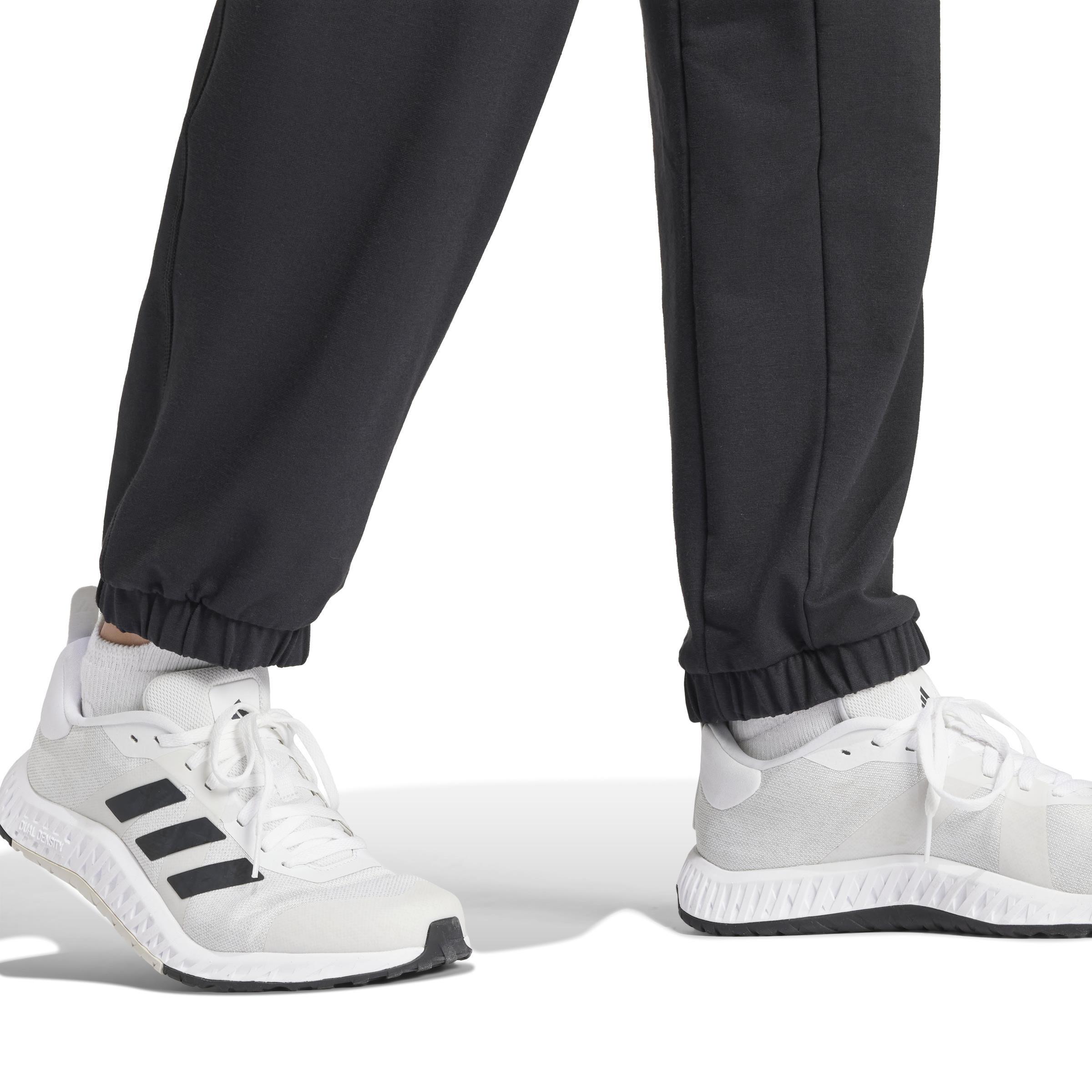 Power Loose Fit French Terry Joggers, Black, , large image number 3