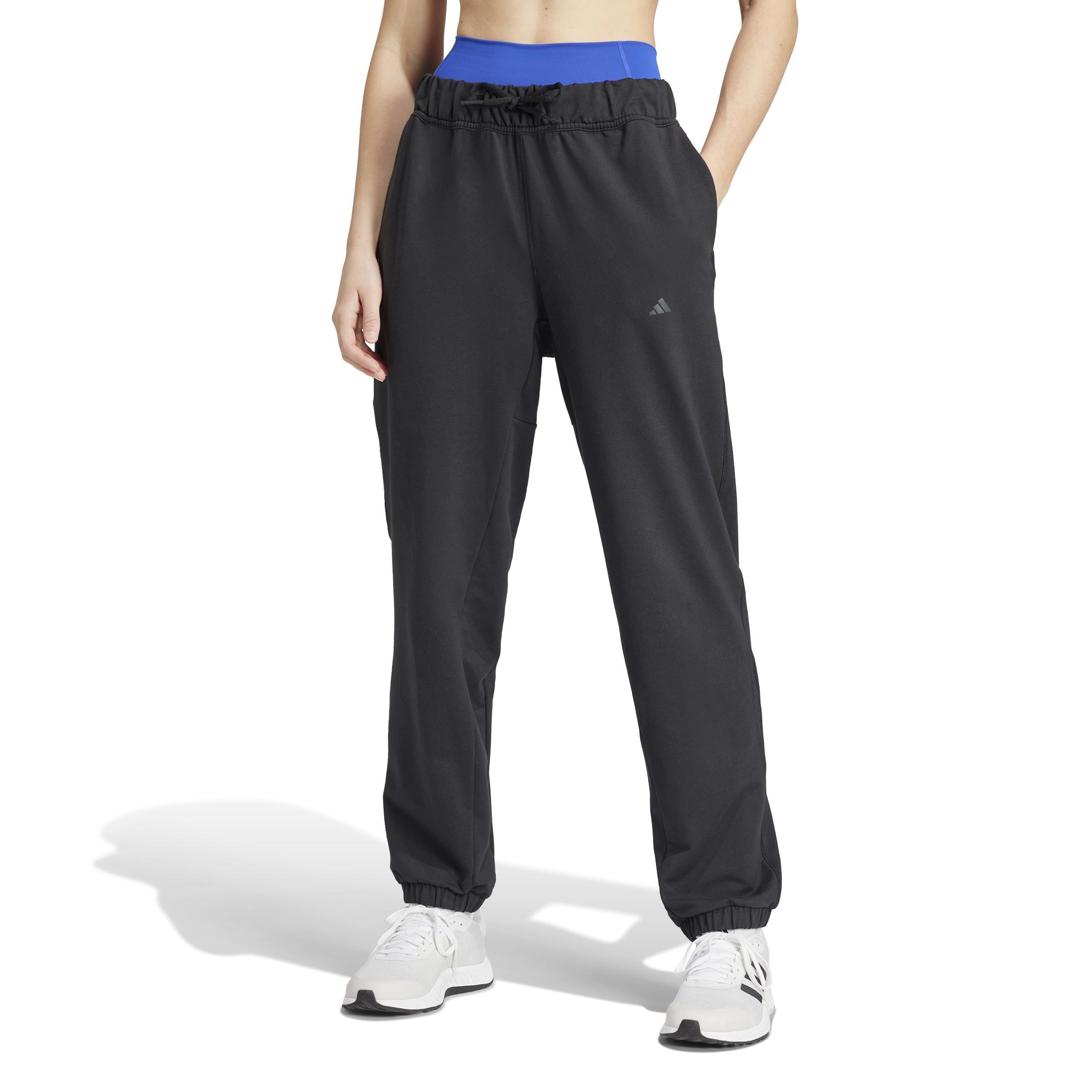 Power Loose Fit French Terry Joggers, Black, , large image number 7